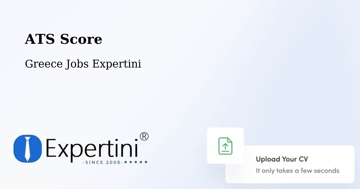 Resume ATS Score & Job Description Match Tool – Platý - Greece Jobs Expertini