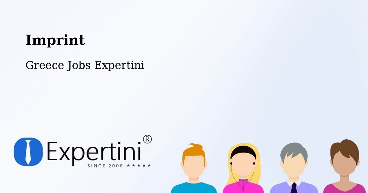 Imprint – Platý - Greece Jobs Expertini